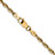 14K 24 inch 2.75mm Ultra Diamond-cut Rope with Lobster Clasp Chain