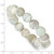 Grey Agate 12.00mm Beaded Stretch Bracelet