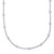 Herco Platinum Polished Bezel Set 30 Lab Grown Diamond Station 18 Inch Necklace