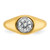 IBGoodman 14k 1 carat Lab Grown Diamond VS/SI+ G+ Round Complete Men's Ring