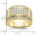 IBGoodman 14k 2 carat Lab Grown Diamond VS/SI+ G+ Men's Ring