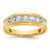IBGoodman 14k Men's Polished 7/8 Carat AA Quality Diamond Ring
