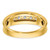IBGoodman 14k Men's Polished 7/8 Carat AA Quality Diamond Ring