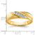 IBGoodman 14k Polished and Satin Men's Ring Mounting - B5-19477180-2594