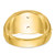IBGoodman 14k Two-tone Men's Polished and Textured with Black Enamel Past Master Masonic Ring
