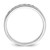 IBGoodman 14k White Gold Polished Nine Stone Men's Ring Mounting - B3-0B6F9C04-4310