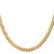 14K 24 inch 5.9mm Lightweight Flat Cuban with Lobster Clasp Chain