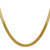 14K 24 inch 5mm Silky Herringbone with Lobster Clasp Chain