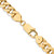 14K 24 inch 8mm Flat Beveled Curb with Lobster Clasp Chain