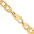 14K 24 inch 9mm Semi-Solid Curb with Lobster Clasp Chain