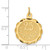 14k 25th ANNIVERSARY Disc Charm