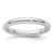 Platinum 2.5mm Comfort-Fit Wedding Band Size 6