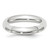 Platinum 4mm Comfort-Fit Wedding Band Size 9.5