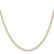 14K 26 inch 1.8mm Forzantine Cable with Lobster Clasp Chain