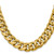 14K 26 inch 15mm Semi-Solid Miami Cuban with Lobster Clasp Chain