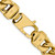 14K 26 inch 15mm Semi-Solid Miami Cuban with Lobster Clasp Chain