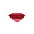 Ruby A Quality 3mm Square Step-Cut