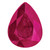 Ruby A Quality 5x3mm Pear