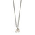 Shey Couture Sterling Silver Rhodium-plated with 14K Accent 18 Inch 6-7mm Freshwater Cultured Pearl Necklace