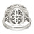 Shey Couture Sterling Silver Rhodium-plated with 14K Accent Diamond Vintage Ring - QT-47CBB1B9-5728