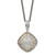 Shey Couture Sterling Silver with 14K Accent 18 Inch Antiqued Diamond Necklace - QT-61BAC469-3870