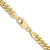 14K 26 inch 4.3mm Solid Miami Cuban Link with Lobster Clasp Chain