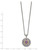 Shey Couture Sterling Silver with 14K Accent 18 Inch Round Amethyst Necklace