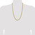 14K 26 inch 4.65mm Semi-Solid 3-Wire Wheat with Lobster Clasp Chain