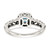 Shey Couture Sterling Silver with 14K Accent Antiqued Cushion Blue Topaz Ring - QT-4ECFEA19-2547