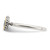 Shey Couture Sterling Silver with 14K Accent Antiqued Round Blue Topaz Ring - QT-26F43254-1862