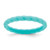 Silicone Aqua Blue 3mm Braided Band - SL-01965907-5469
