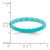Silicone Aqua Blue 3mm Braided Band - SL-B8FD03D4-4136