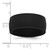 Silicone Black 8.70mm Flat Edge Band - SL-6BA58C3A-3566