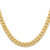 14K 26 inch 6.75mm Solid Miami Cuban Link with Lobster Clasp Chain