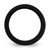 Silicone Black with Grey Line Center 7.5mm Flat Band Size 12