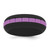 Silicone Black with Purple Grooved Center 7.50mm Band - SL-CB078840-8405