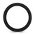Silicone Black with White Grooved Center 7.50mm Band - SL-A3A36407-6486