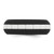 Silicone Black with White Grooved Center 7.50mm Band - SL-EF787080-6309