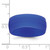 Silicone Blue 8.50mm Grooved Band - SL-E1B8D033-6627