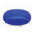 Silicone Blue 8mm Domed Band Size 8