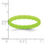 Silicone Bright Green 3mm Braided Band - SL-E806839E-4522