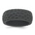 Silicone Dark Grey 8.50mm Hammered Band - SL-43E31BFC-7885