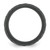 Silicone Dark Grey 8.50mm Hammered Band - SL-689B3405-8510