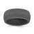 Silicone Dark Grey 8.7mm Domed Band Size 7