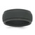 Silicone Dark Grey 9mm Ridged Edge Band - SL-AA84AFA4-2448