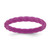 Silicone Dark Purple 3mm Braided Band - SL-8EC12922-8150