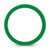 Silicone Green 8.70mm Flat Edge Band - SL-1C9C3382-9357