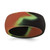 Silicone Green and Brown Camouflage 8.7mm Domed Band Size 10