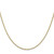 14K 28 inch 1.1mm Box with Lobster Clasp Chain