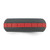 Silicone Grey with Red Grooved Center 7.50mm Band - SL-0B22EFD9-1858